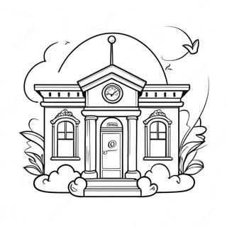 Post Office Coloring Page 53472-43104