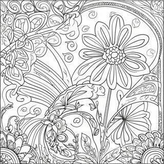 Art Nouveau Floral Patterns Coloring Page 53512-50305