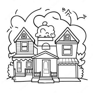 Full House Coloring Pages