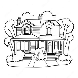 Full House Coloring Page 53522-43139