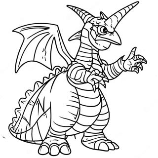 Gigan Coloring Page 53542-43153