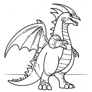 Gigan Coloring Page 53542-43154