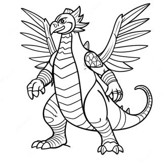 Gigan Coloring Page 53542-43155