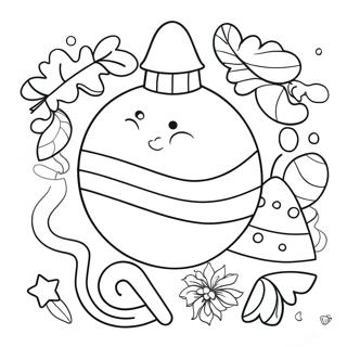 Feliz Navidad Coloring Pages