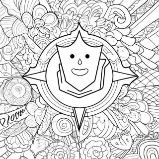 Valorant Logo Coloring Page 53582-42887