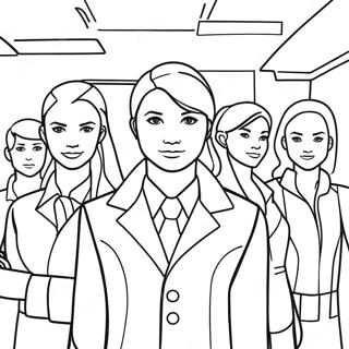 Vibrant Valorant Agents Coloring Page 53583-42889