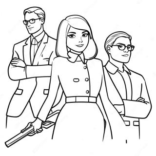 Vibrant Valorant Agents Coloring Page 53583-42891