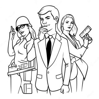 Vibrant Valorant Agents Coloring Page 53583-42892