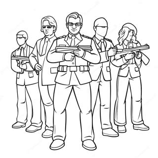 Vibrant Valorant Agents Coloring Page 53583-43191