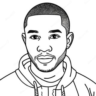 Frank Ocean Coloring Pages