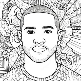 Frank Ocean Coloring Page 53602-43215