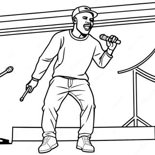 Frank Ocean Coloring Pages