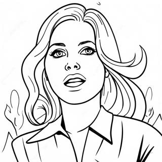 Megan Movie Scary Scene Coloring Page 53613-43210