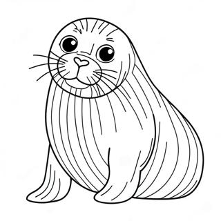 Seal Coloring Pages