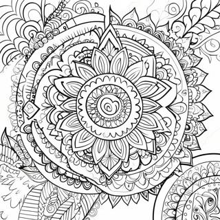 Neon Coloring Pages