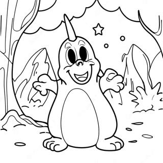 Disney Horror Art Coloring Page 53682-43266