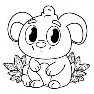 Gangle Coloring Pages