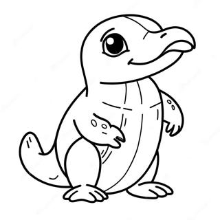 Platypus Coloring Pages