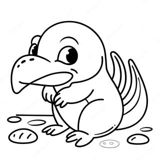 Platypus Coloring Page 53702-43282