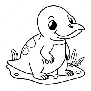 Platypus Coloring Page 53702-43284