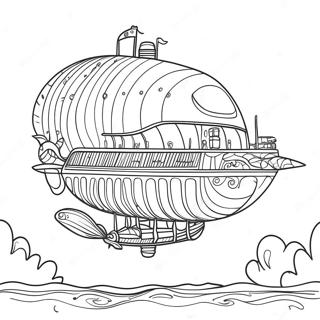 Steampunk Coloring Pages