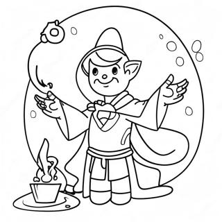 Arcane Coloring Pages