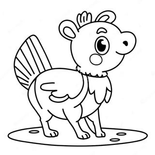 Adventurous Ruff Ruff Coloring Page 53773-43341