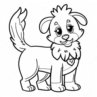 Adventurous Ruff Ruff Coloring Page 53773-43344