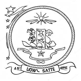 Iowa Coloring Pages