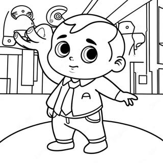 Boss Baby 2 Coloring Pages