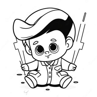 Adventurous Boss Baby Coloring Page 53793-43356