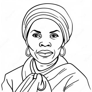 Brave Harriet Tubman Coloring Page 53813-43371