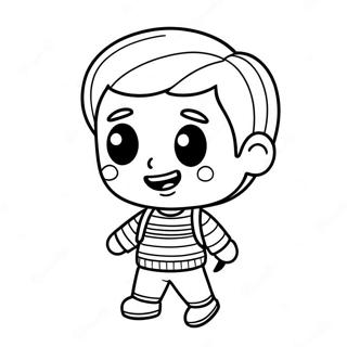 Funny Boy Lol Character Coloring Page 53833-43389