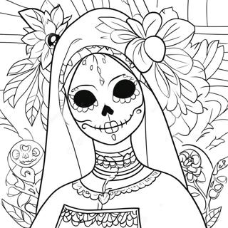 Catrina Coloring Page 53862-43416