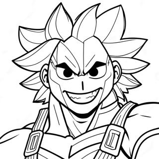 Mha Coloring Pages