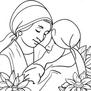 Condolence Sympathy Coloring Pages