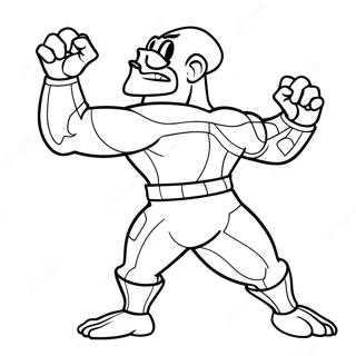 Gman In Action Coloring Page 53903-43445