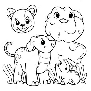 Fun Animal Coloring Pages 53933-43467