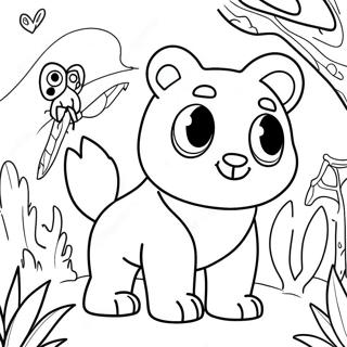 Kipo And The Age Of The Wonderbeasts Coloring Page 53943-43476