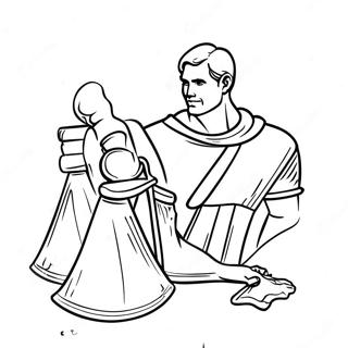 Fairness And Justice Theme Coloring Page 53963-43492