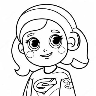 Word Girl Coloring Pages