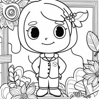 Word Girl Coloring Page 53982-43506