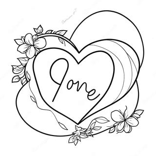 Share The Love Logo Coloring Page 53992-43516