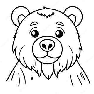 Brown Bear Brown Bear Coloring Page 5401-4475