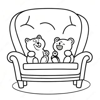 Nugget Couch Builds Coloring Page 54032-43547