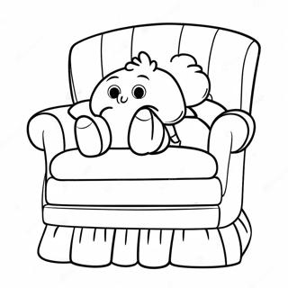 Nugget Couch Builds Coloring Page 54032-43548