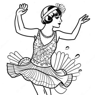 1920s Coloring Pages