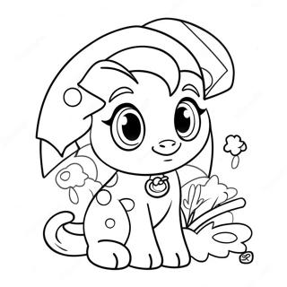 Rainbow Ruby Coloring Pages