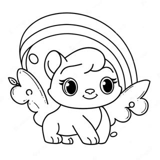 Rainbow Ruby Coloring Page 54082-43587