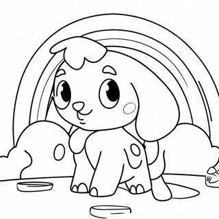 Colorful Rainbow Ruby Adventure Coloring Page 54083-43590